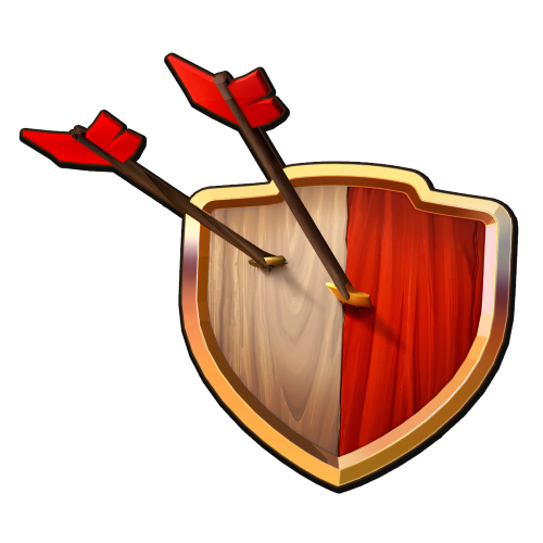 Clash of Clans Shield Logo
